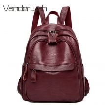 2024 weibliche Leder rucksäcke hochwertige Damen rucksäcke Luxus designer große Kapazität lässig Tages rucksack Mädchen Mochi las sac a dos