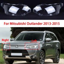 For Mitsubishi Outlander 2013-2015 Auto Front Headlight Transparent Cover Shell Headlamp Transparent Lampshade Glass Lens Cover