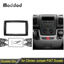 1 Din Radio Fascia for Peugeot Citroen Jumper 2006+ Boxer 2006+ FIAT Ducato 2006+ CD DVD Audio Dash Mount Trim Frame