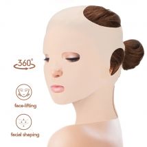 Riutilizzabile 3D Face Lift Maschera per dormire Traspirante Full Face Lift V Shaper Cintura Viso Anti Rughe Dimagrante Diradamento Strumento di bellezza