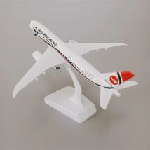 19cm Air BANGLADESH Airlines B787 Boeing 787 Aircraft Diecast Airplane Model Plane Aircraft with Wheels Landing Gears Aeroplane