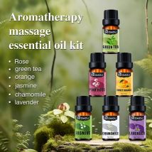 Mehrere Aroma-Aromatherapie, ätherische Öle, Kerzenherstellung, Diffusor, reines Naturöl, wasserlöslicher Luftbefeuchter, natürliches Blumenaroma