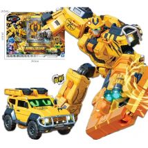 Neue Metall Cardbot Transforming Roboter zu Auto Action-figuren BLAU COP S mit Karte Transformation Auto Modell Flugzeug Spielzeug Geschenk