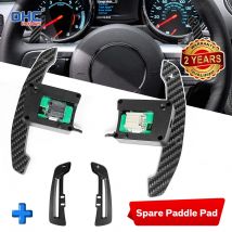 Magnetische Carbonfaser-Paddel-Schalthebel, kompatibel mit Mustang GT/Shelby 2015–2023, Lenkrad-Paddel-Schalthebel