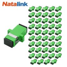 Natalink SC Fiber Optic Coupler  SC Female to SC Female APC Simplex Single Mode Fiber Optical Adapter Network Internet Connector