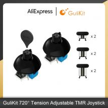 GuliKit 720 °   Regulowany joystick TMR do PS4, PS5/PS5 Edge, kontroler do Switch Pro, Xbox Series/Elite Series 2