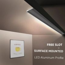 Ultradünne LED-Schrankleiste, oberflächenmontiert, 45 Grad schräge Beleuchtung, Aluminiumprofil, Kleiderschrankschicht, Kantenregal, 7 mm