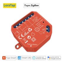 LoraTap ZigBee 3.0 modulo interruttore tenda per tapparella tapparella motore Tuya lavoro intelligente con Alexa Google Home DIY fai da te