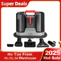 Przenośny odkurzacz do dywanów ABIR G80, ssanie 15000PA, samoczyszcząca się osłona, odkurzacz na mokro i sucho do czyszczenia sof, zasłon, siedzisk dla zwierząt i domu.