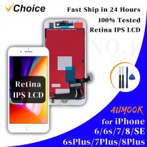 Retina IPS LCD For iPhone 6Plus 6sPlus 7Plus 8Plus SE2020 LCD Touch Screen Digiziter Assembly For iPhone 6 6s 7 8 Display
