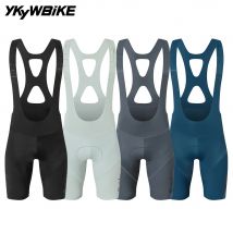 YKYWBIKE Bavaglino da ciclismo da uomo corto Imbottitura interfaccia Italia 7 ore di guida Bavaglini estivi per bici da strada Pantaloni Pantaloncini da bicicletta senza cuciture Bavaglino