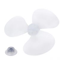 3 Leaves Clear Plastic Fan Blade Replacement for 12 Inch Pedestal Fan Stand Fan Table Fan Accessories Retailsale Dropshipping