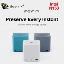 2025 Beelink Intel Twin Lake N150 LPDDR5 ME Mini NAS Dispositivo di archiviazione domestica 4800 MHz 12G RAM 2T 2.5 Lan Mini PC Computer S12 S13