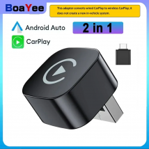 2in1 Wireless Carplay Adapter For iPhone android auto apple Wireless Carplay Mini USB Ai Box Carplay For Toyota Volvo Hyundai