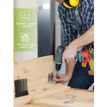 10Pcs Metric Hex Head Allen Wrench Drill Bits Set 100mm Hex Bit Set S2 Steel Allen Screwdriver Bit Magnetic Hex Key Drill Bit