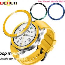 BEHUA Fall Für Xiaomi Uhr S4 S3 Lünette Ring Abdeckung Edelstahl Schutz Fällen Smart Uhr Schutz Rahmen Zubehör