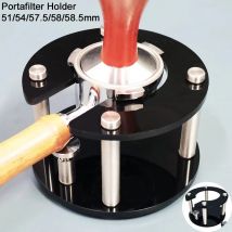 51/54/58 mm Kaffee-Siebträgerhalter, Espresso-Tamper-Ständer, Espresso-Halter passend für 51/54/58 mm Siebträger (nur Ständer erhältlich)