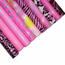 3D-Muster rosa Sammlung TPU Wärme übertragung Vinyl Wärme presse Maschine T-Shirt Eisen auf HTV-Druck