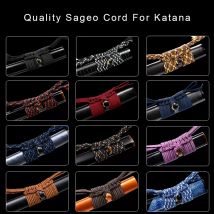 Handgefertigte Qualitäts-Wollkordel für japanische Katana-Schwerter, Seidenschnur für Schwertscheiden, Samurai-Schwertseile, traditionelles Handwerk