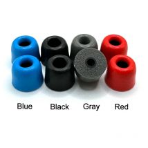 ANJIRUI 10Pair Memory Foam Tips T100 (L M S) 3.0mm Caliber Ear Pads Cotton For Shure Se112 SE210 Se215 Sponge Ear Cushion