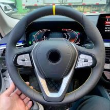 Angepasst Auto Lenkrad Abdeckung Original Lenkrad Geflecht Für BMW G20 G21 G30 G31 G32 X3 G01 X4 G02 X5 G05 X7 G07 Z4 G29