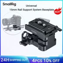 SmallRig-placa base de sistema de soporte de riel Universal de 15mm (estándar Arca-swiss) para Sony, Panasonic, cámara DSLR Fujifilm 2092