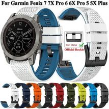 Epix pro gen 2 51mm 47mm band silikon armband für garmin fenix 7 7x pro 5x5 plus 6 6x epix smart watch 22/26mm quickfit armband