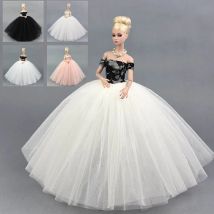 Mode Puppe Kleid Kostüm Elegante Dame Hochzeit Kleid Für Barbie Puppe Kleid Kleidung Für 1/6 BJD Puppe Kleider Geschenk Spielzeug