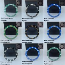 Schräge 40mm * 31,7mm Keramik lünette gmt und Taucher uhr einsatz für 42mm Herren uhr ersetzen Zifferblatt Uhren lünetten einsätze