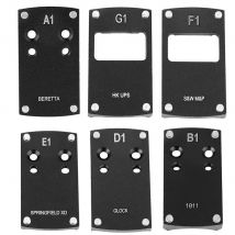 Ottica Beretta Glock 1911 M&P Pistola Reflex Sight Mount Piastra adattatrice per Sightmark Burris Vortex Micro Red Dot Scope