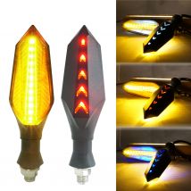 Pthene eBike 48V 52V 60V 72V Electric Scooter Motorcycle Bicycles LED Turn Signal Light Flasher Blinker Indicator Accessories