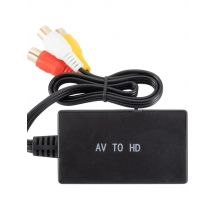 1080P HDMI-Compatible AV Audio Adapter HD Video Converter Box HDMI-Compatible to RCA AV Video 1080P Support NTSC PAL for PS3