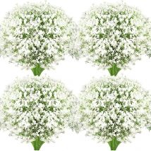 Gypsophila Artificial Flowers Bridal Accessories Christmas Home Decor Vase Dining Indoor Bonsai Diy for Wedding Holiday Supplies