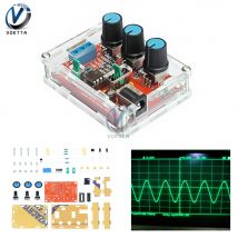 XR2206 Generatore di segnale ad alta precisione Kit fai da te Triangolo sinusoidale Onde quadrate 1Hz 1MHz Gamma di frequenza Frequenza regolabile
