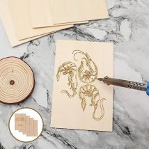 YOMDID 20*30cm Holz Blätter DIY Handwerk Malerei Dekor Holz Stücke Unvollendete Blank Graffiti Dekor Anhänger Laser schneiden Holz