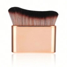 Self Tan Brush Soft Body Makeup Brush Portable Self Tanning Brush Self Tanner Face Brush For Body & Leg Makeup(Rose Gold)