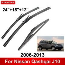 1/2/3/4/6PCS Car Wiper For Nissan Qashqai J10 2006-2013 Front Rear Wiper Blades Brushes Auto Accessories 2008 2010 2011 2012