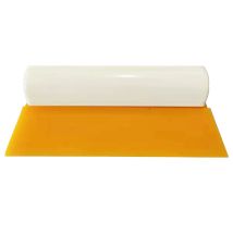 14cm Schrägen Abgewinkelt Gelb Gummi Turbo Schaber Weichen Rakel Vinyl Film Installation Autolack Schutz Pflege Ausrüstung B27