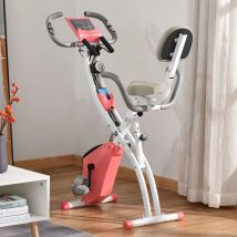HOMCOM cyclette X-bike trainer per bicicletta display LCD pieghevole