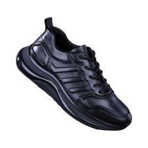 Echt leder Schuhe Männer ultraleichte Rindsleder Schuh Kissen Sohlen Training Sneaker sportlich laufen wasserdichte Reise übung