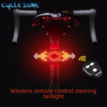 Indicatore di direzione telecomandato fanale posteriore Usb ricaricabile Mountain impermeabile Night Riding 32led indicatore di direzione per bicicletta