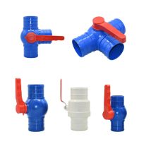 50/63/75/100mm Wasser bands ch lauch anschluss Hahn T-Stück Splitter gerade Wasser Absperr ventil Kupplung Bewässerungs armaturen Kugel hahn