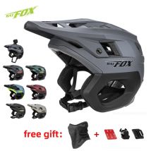 BATFOX Fahrradhelm Herren 3/4 Fahrradhelm MTB Casco Bicicleta Jugend Kinder Erwachsene Straßen-Mountainbike-Helme Casco Ciclismo