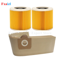 Sacchetto per la polvere Filtro Hepa per Karcher WD3 MV3 WD3200 WD3300 A2204 A2656 Aspirapolvere Pezzi di ricambio Accessori di ricambio