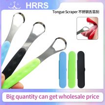 1Pc Portable Stainless Steel Tongue Cleaner Tongue Scraper Bad Breath Mouth Cleaner Dentisty Oral Hygiene Care