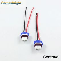 2pcs hb4 9006 HB3 9005 bulb socket led lamp base adapters car connector extension cable 9006 9005 HB3 ceramic plug adapter
