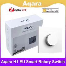 Aqara H1 Smart Dimmer Drahtloser Drehschalter Zigbee3.0 Fernbedienung für Glühbirne Lichtvorhang Smart Home Arbeit mit APP Homekit