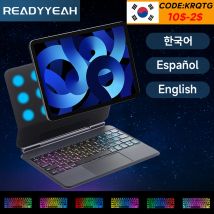 Hintergrund beleuchtung magische Tastatur für iPad Pro 12,9 11 Bluetooth-Tastatur für iPad-Zubehör 10. Luft 4 5 magnetische iPad-Tastatur