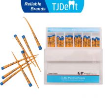 TJDent Dental Gutta conico 02 04 06 15 # -40 #   F1 F2 F3 F4 F5 Con materiali di consumo per odontoiatria in carta assorbente per endodonzia in scala