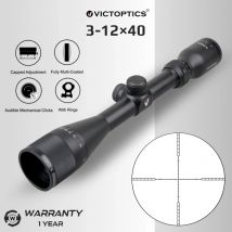 Victoptics 3-12X40 SFP Riflescope Airsoft Equipment Widest Field of View Hunting Lunettes Acquisition Rapid Target Sight